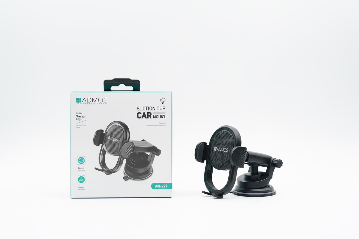 ADMOS AM-327 SUCTION CUP CAR MOUNT