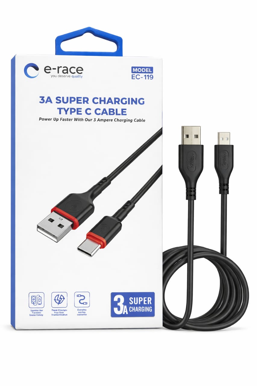 e-race 3A SUPER CHARGING TYPE C CABLE EC-119