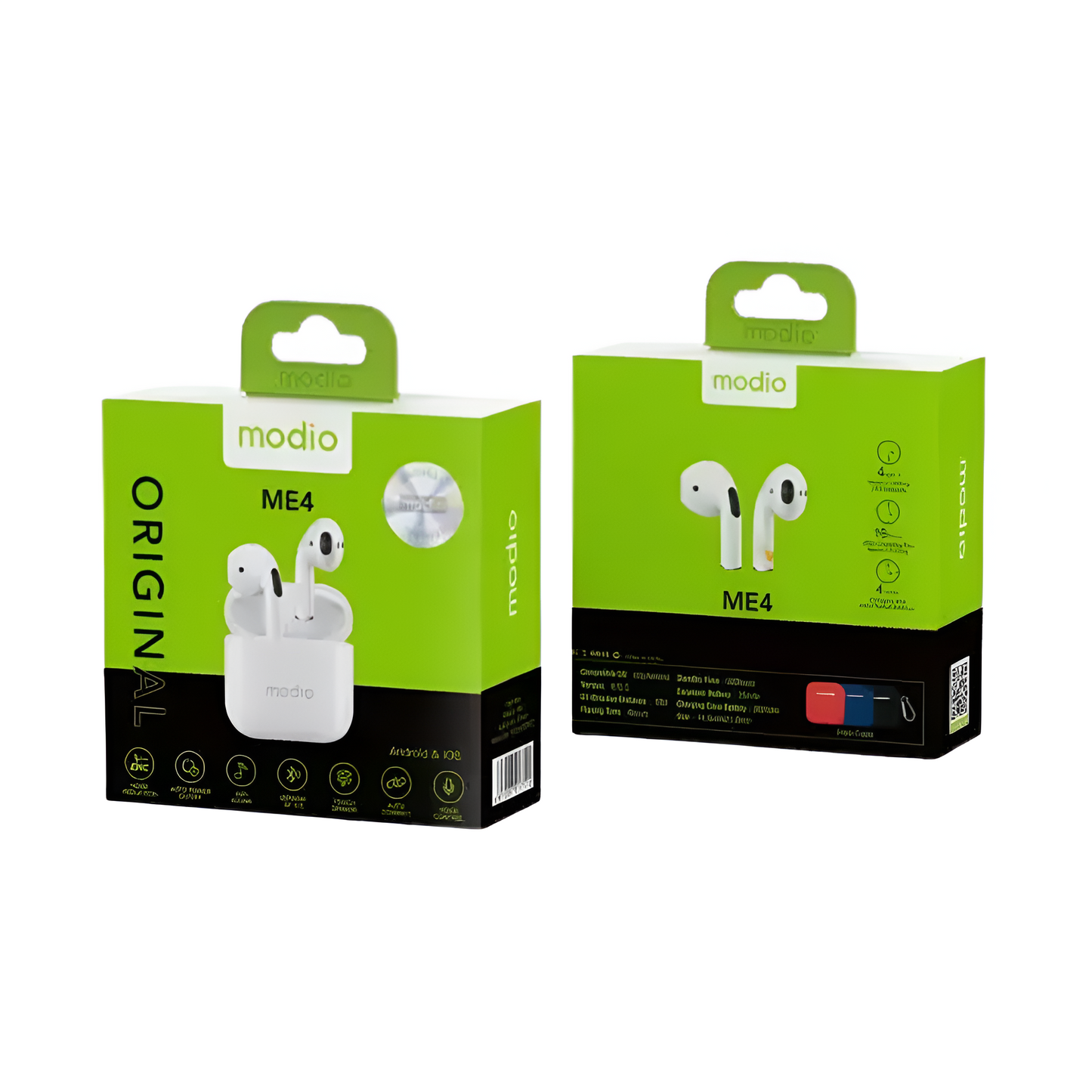 Modio Me4 Wireless Noise Cancelling Earbuds
