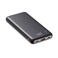 X.Cell Fast Charging 10000mAh PD Power Bank | 20W | MicroUSB | Type-C | XL-PC-10200PD - Black