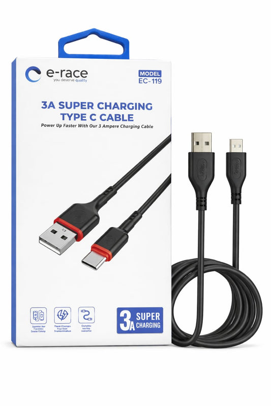 e-race 3A SUPER CHARGING TYPE C CABLE EC-119