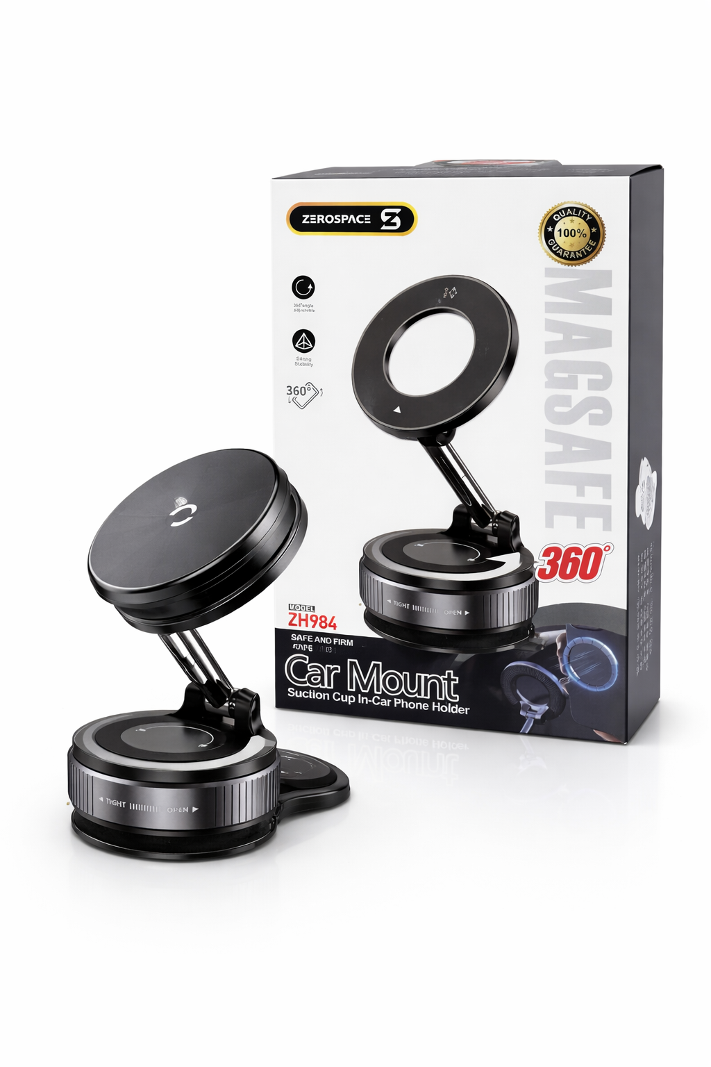 ZEROSPACE ZH984 MagSafe Car Holder ￼